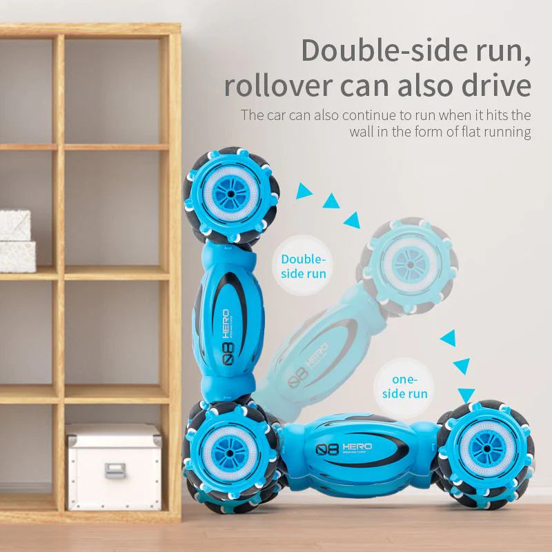 MGT Gesture Control Stunt Car, 4WD Double-Sided Remote Control Vehicle