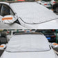 MGT Magnetic Anti-Frost Car Cover, Aluminum and Cotton Silver