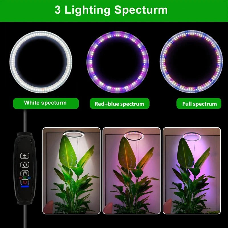 MGT Grow Light for Indoor Plants Full Spectrum LED