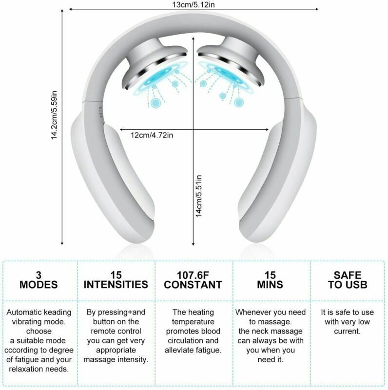 MGT Pulse & Heat Intelligent Neck Massager