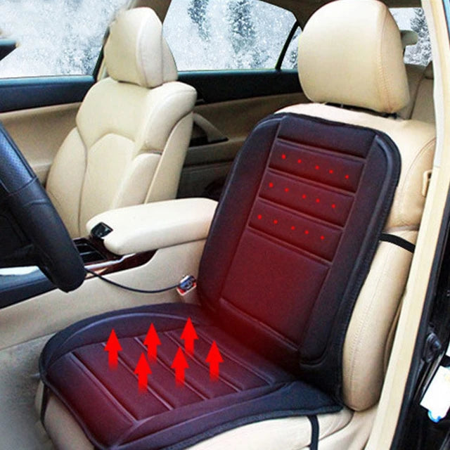 MGT Heated Car Seat Cushion, Full Coverage Winter Seat Warmer Pad