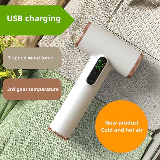 Cordless Hair Dryer for Fast Drying with 30,000 RPM Brushless Motor