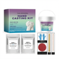 Plaster Handprint Casting Kit with Molding Materials and Customizable Finish