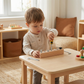 Wooden Screw Toy with Twisting Shapes and Pincer Grip Training for Kids