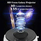 Rotating Galaxy Projector with 12 Film Discs and Manual Focus, Silent Operation