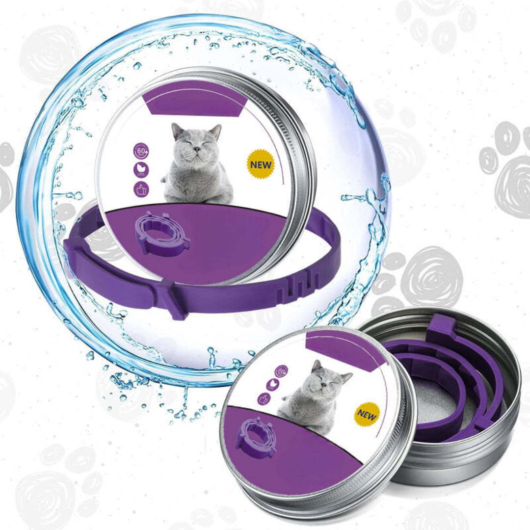 Adjustable Pheromone Collar for Dogs and Cats with Natural Essential Oils