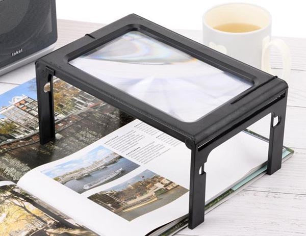 Hands-Free Reading Magnifier with 3x Magnification and LED  Light
