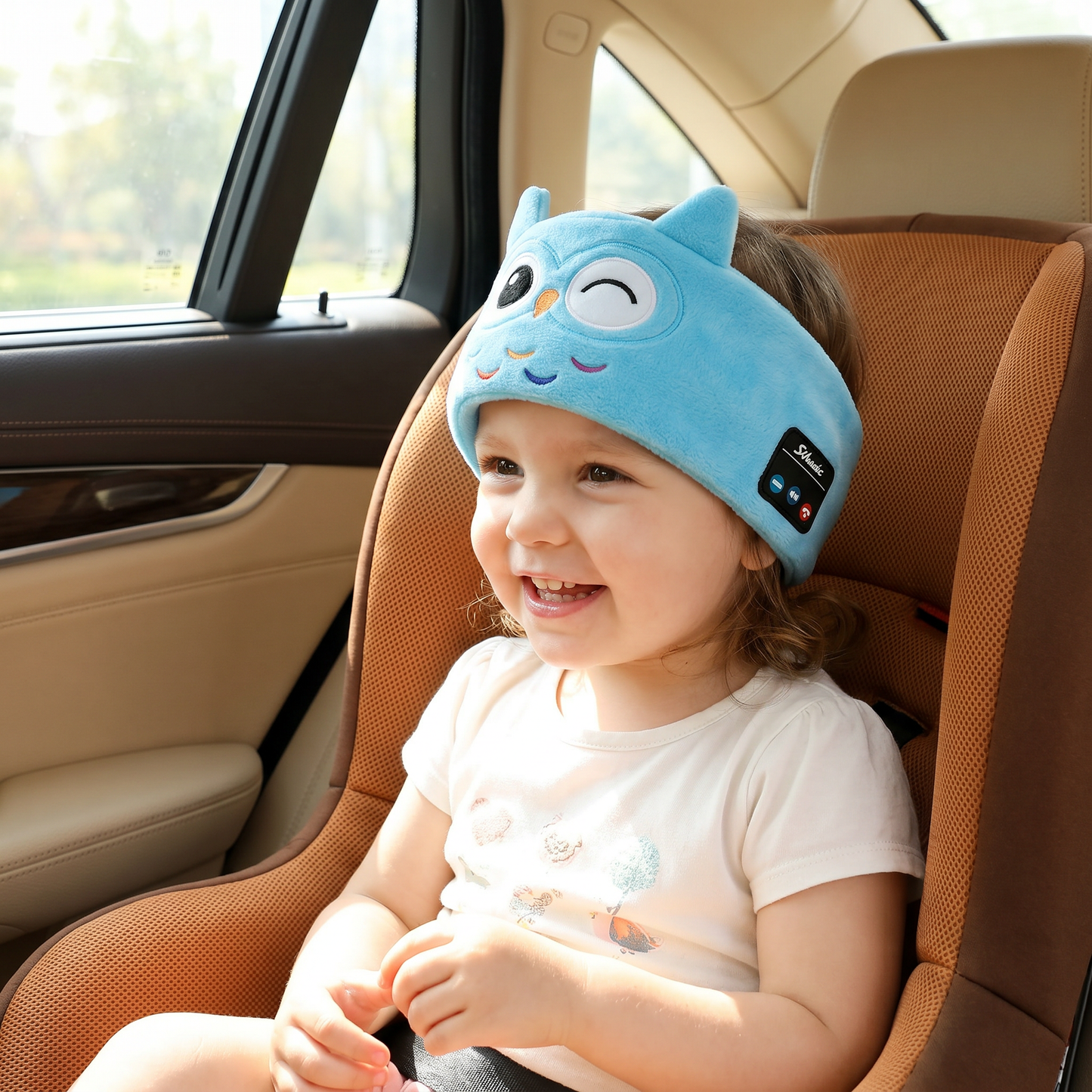 Wireless Sleep Headband with Built-in Speakers and Noise Blocking for Travel