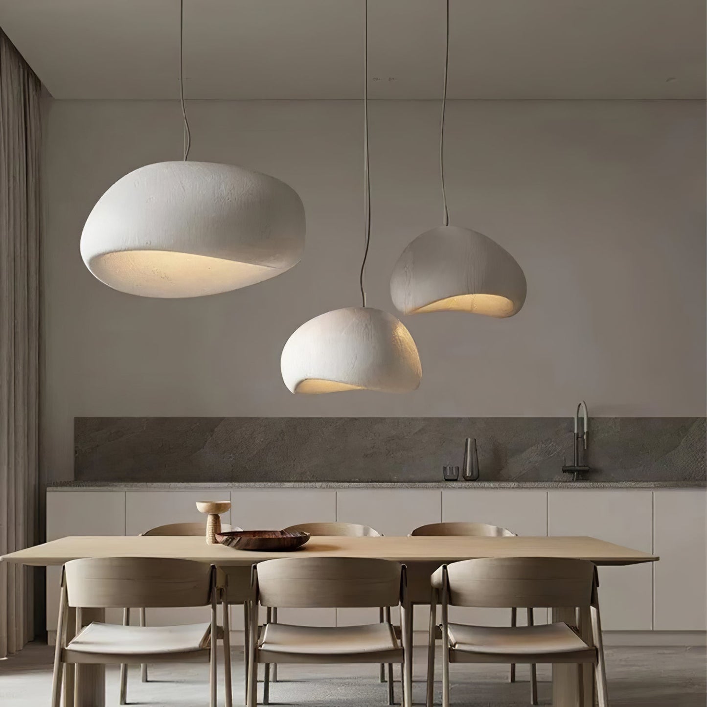 Wabi Sabi Cocoon Pendant Light