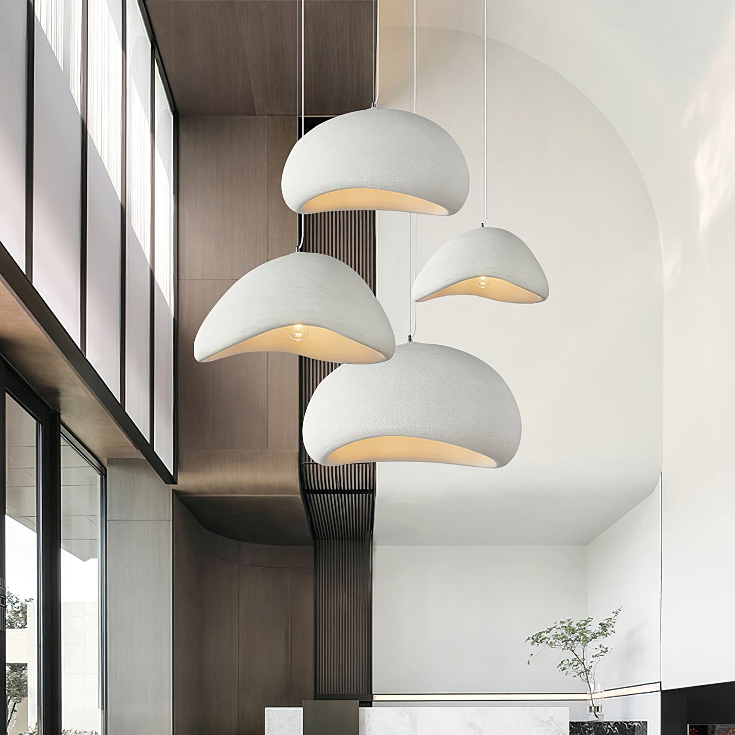 Wabi Sabi Cocoon Pendant Light