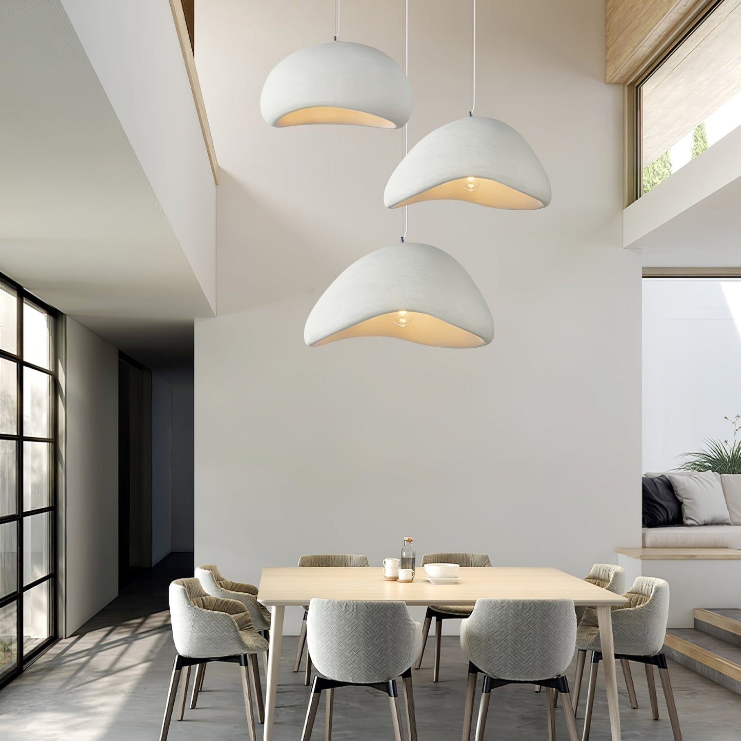 Wabi Sabi Cocoon Pendant Light