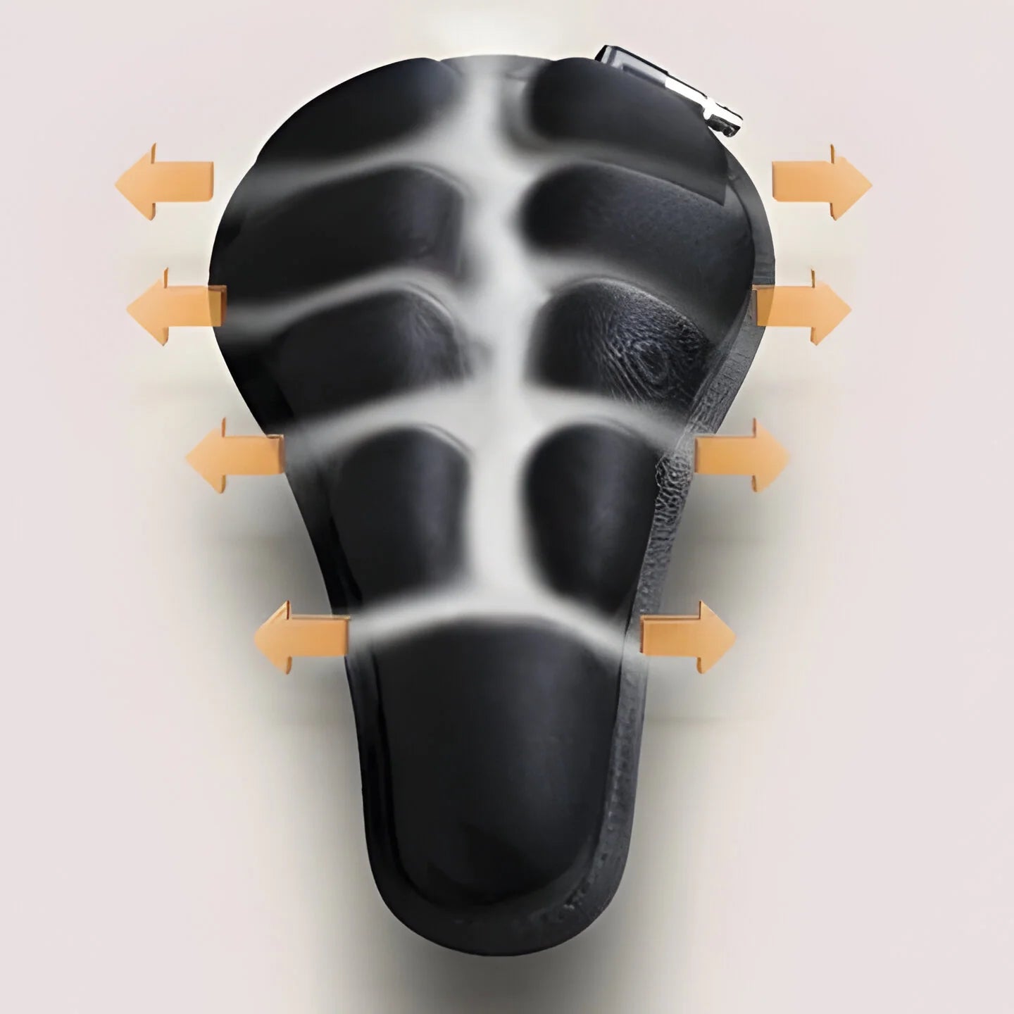 Ergonomic 3D Inflatable Bike Seat Cushion