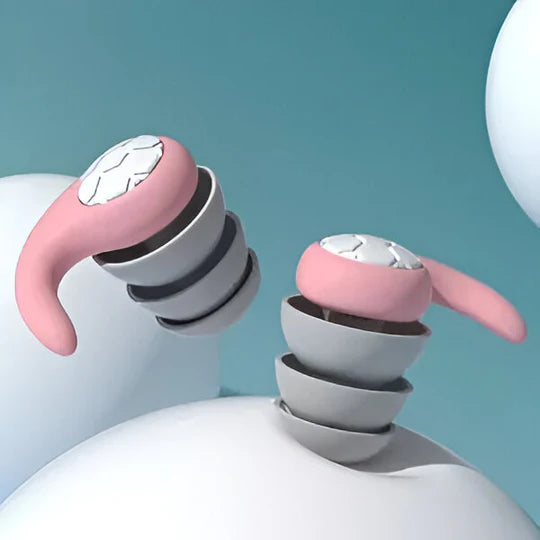 Reusable Silicone Noise Canceling Earplugs