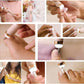 Electric Nail File with Five Interchangeable Bits and LED Light, Rechargeable