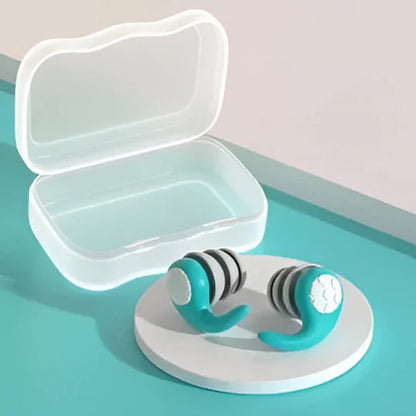 Reusable Silicone Noise Canceling Earplugs