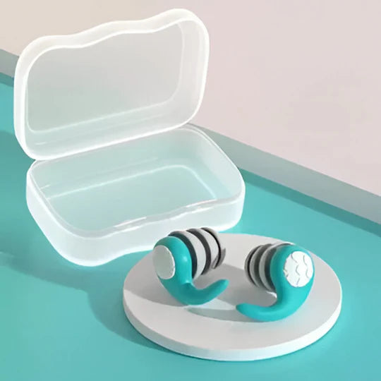 Reusable Silicone Noise Canceling Earplugs