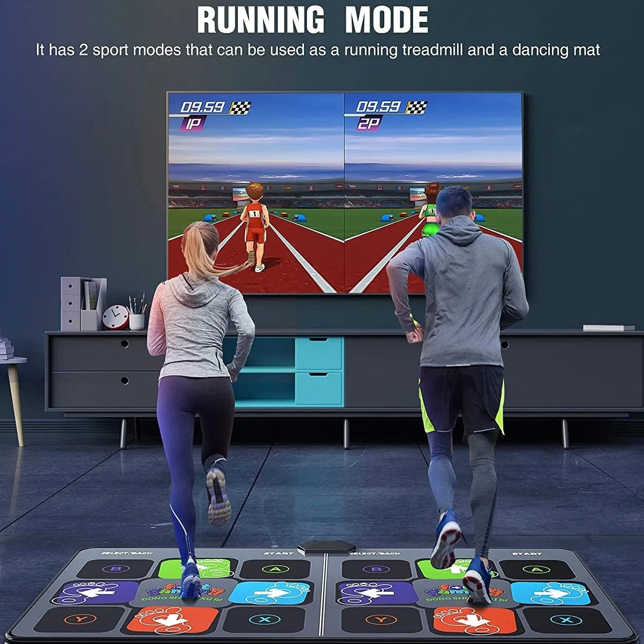 Dance Mat Game for Kids, Interactive Fitness and Music Play