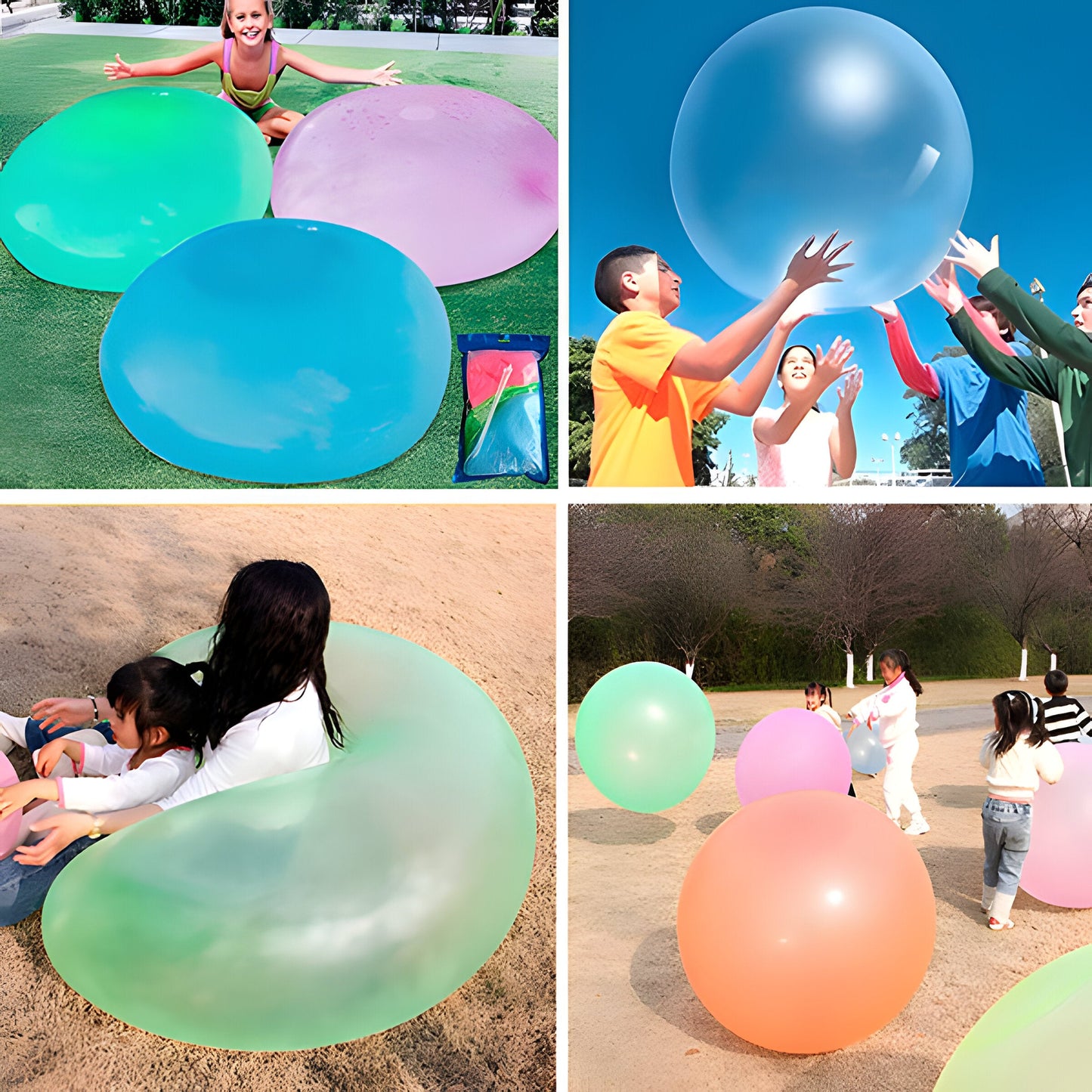 Stretchy Bubble Ball with Lightweight Design for Indoor and Outdoor Play