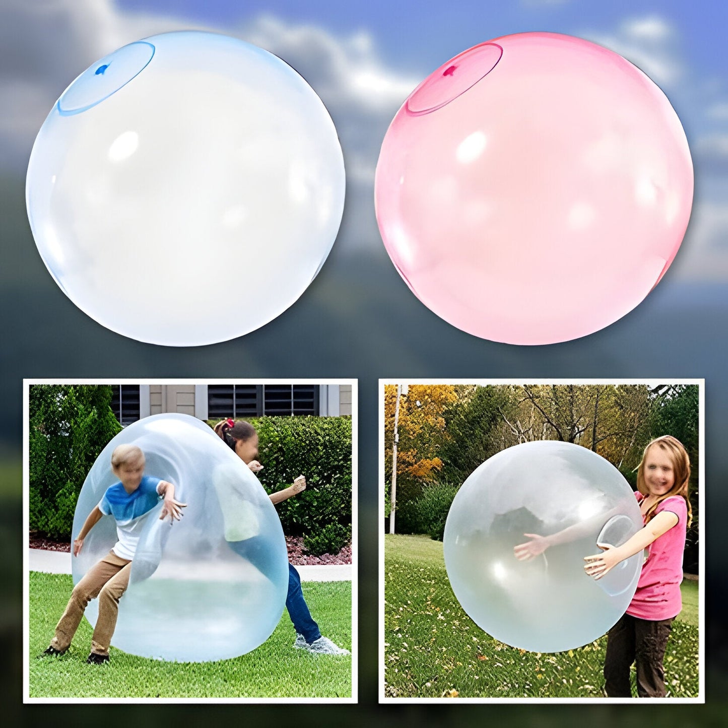 Stretchy Bubble Ball with Lightweight Design for Indoor and Outdoor Play