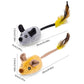 Interactive Cat Mouse Toy with 360 Degree Motion and Obstacle Detection, 4 Hour Runtime