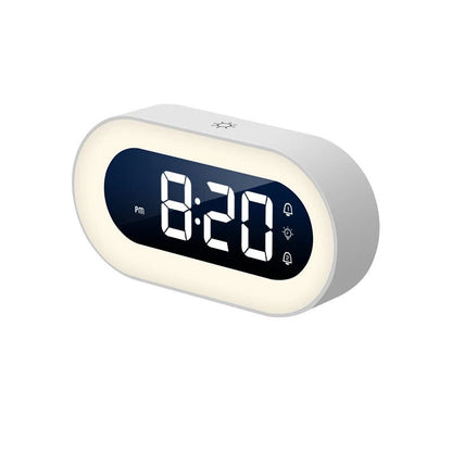 Sunrise Alarm Clock with Dimmable Wake Light and Nature Sounds, USB-C Rechargeable
