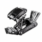 16-in-1 Socket Wrench with Rotating Head and Non-Slip Grip for Home Repair