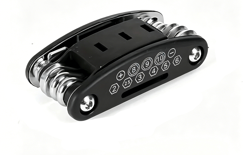 16-in-1 Socket Wrench with Rotating Head and Non-Slip Grip for Home Repair