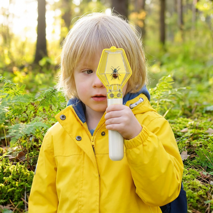 Magnifying Insect Catcher with 6X Lens and Clear Container for Kids