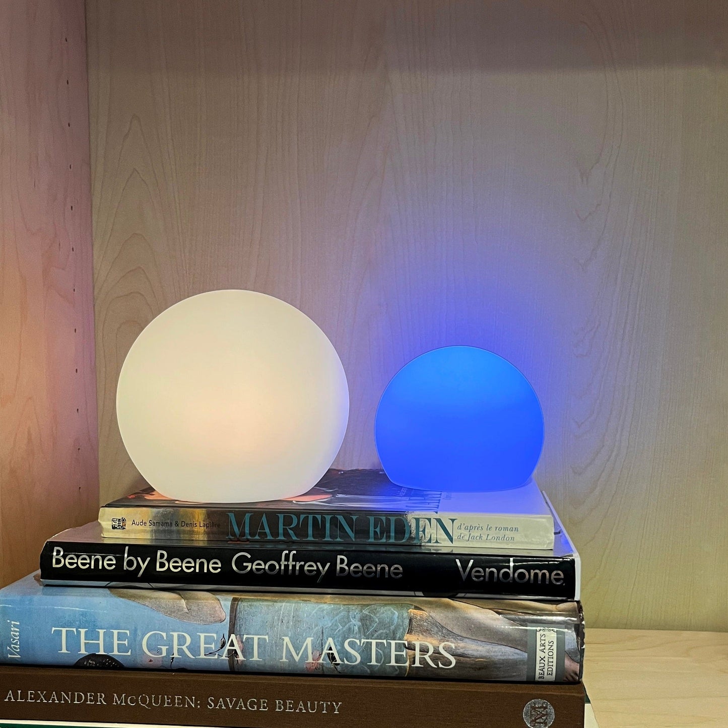 Color Changing Orb Lamp with Remote Control and 10-Hour Runtime