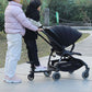 Stroller Board with 360 Degree Swivel Wheel and Textured Standing Surface