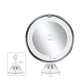 Magnifying Mirror with LED Lighting and Dual Magnification, 360 Rotation