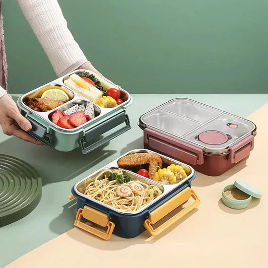 Insulated Food Container with Double-Walled Vacuum for Long-Lasting Heat Retention