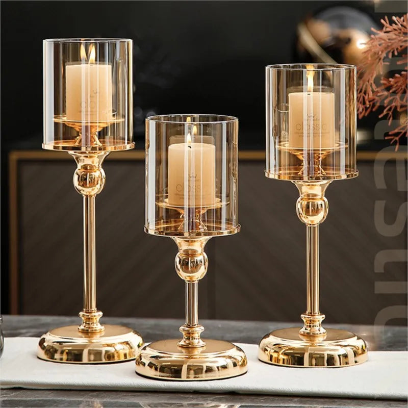 Nordic Candle Holder, Elegant Decorative Design for Home and Restaurant