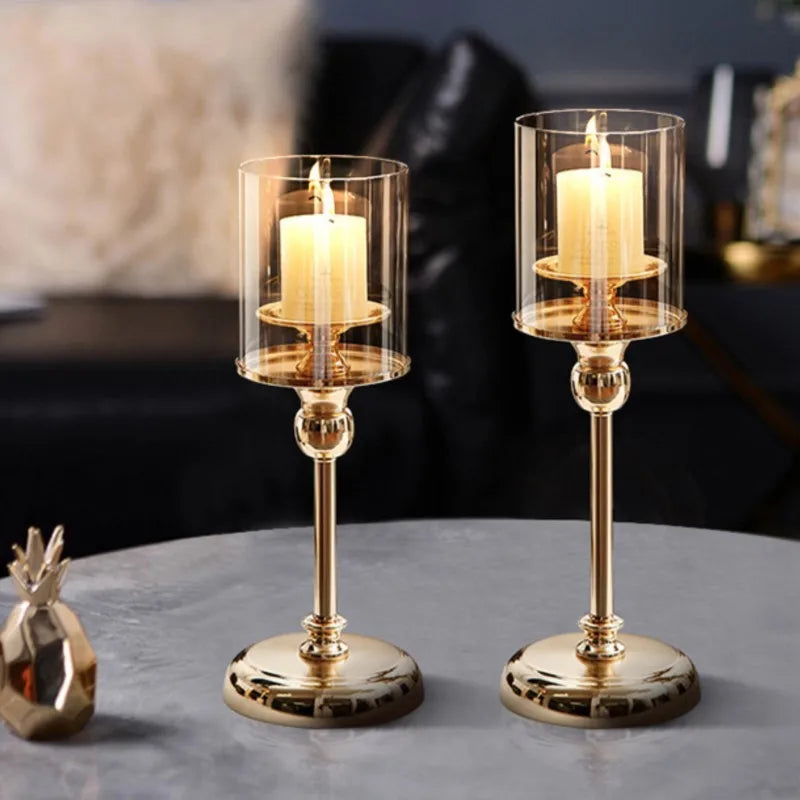 Nordic Candle Holder, Elegant Decorative Design for Home and Restaurant