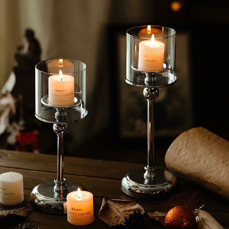 Nordic Candle Holder, Elegant Decorative Design for Home and Restaurant