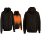 Mens Heated Hoodie with 3 Heat Settings and Glove Connections, 7-Hour Battery