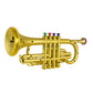 Kids Trumpet Toy with Color-Coded Keys and Lightweight Durable Plastic, for Ages 3+
