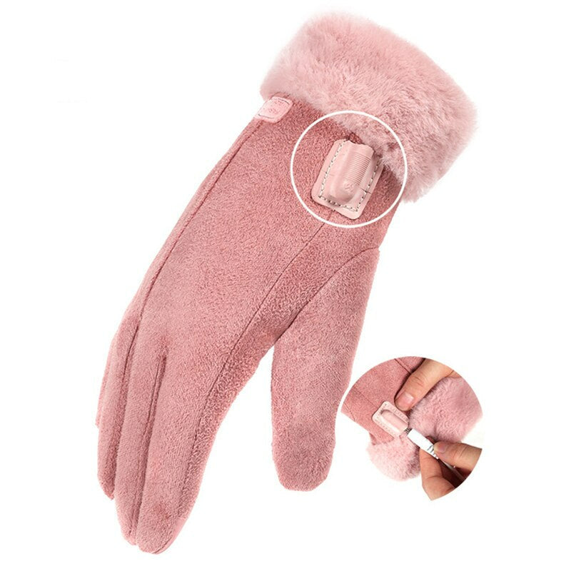 Heated Gloves with 5000mAh Battery and 7-8 Hour Run Time, Touchscreen Compatible
