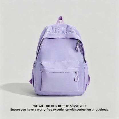 Backpack with Ergonomic Straps and Water Resistant Fabric, Multiple Storage Pockets