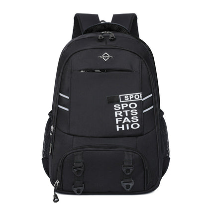Sports Backpack with Multiple Compartments and Adjustable Padded Straps, Water Resistant