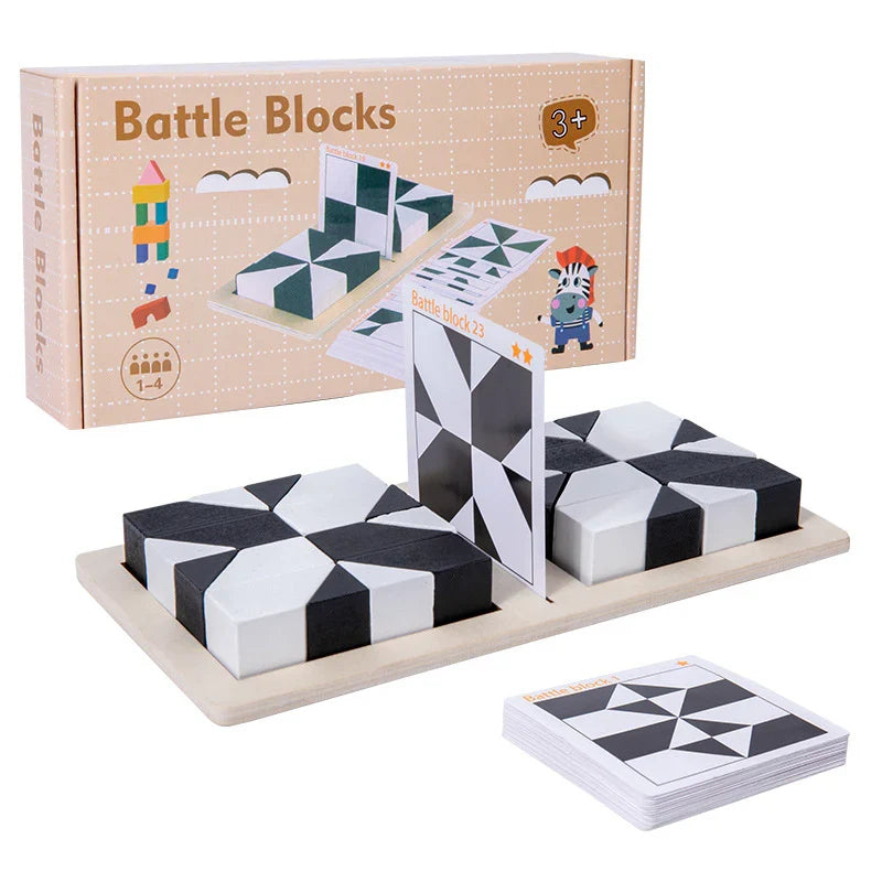 Pocket Sliding Logic Puzzle with Dual Color Tiles and Brain Training