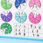 Magnetic Fraction Learning Book with Visual Models for Kids