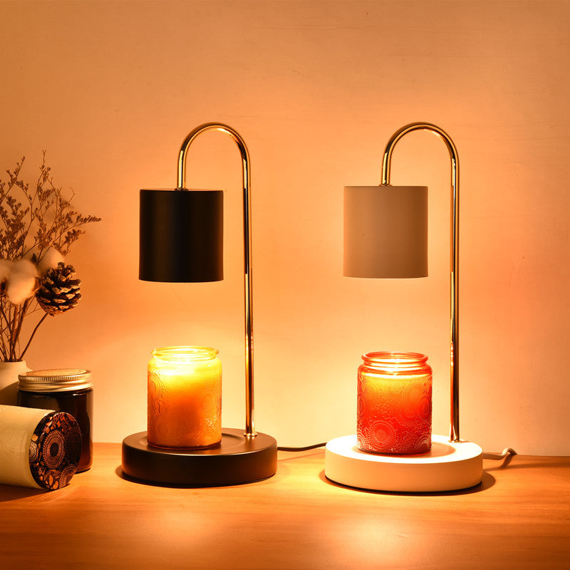 Curved Arch Table Lamp with Metal Construction, Focused Reading Light