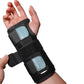 Wrist Brace with Removable Aluminum Stay and Side Splints, Three Adjustable Straps