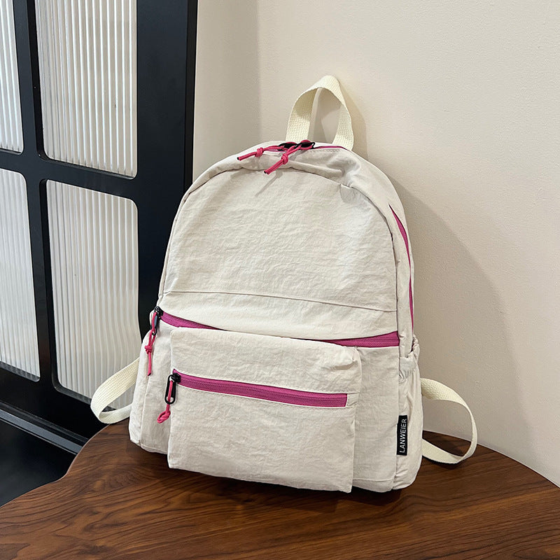 Hiking Backpack with Water Resistant Fabric and Padded Straps, Multiple Compartments