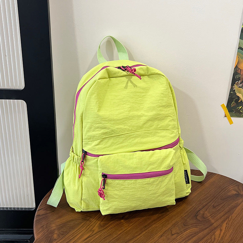 Hiking Backpack with Water Resistant Fabric and Padded Straps, Multiple Compartments