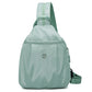 Sling Backpack with Adjustable Strap and Multiple Zippered Compartments
