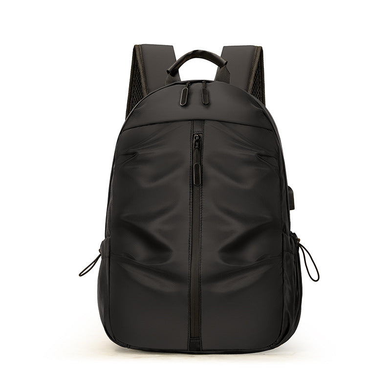 Travel Backpack with Multiple Compartments and Padded Straps, Water-Resistant Fabric
