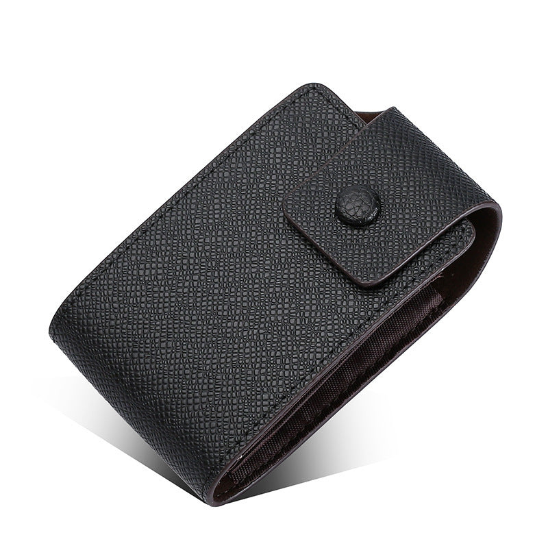 Wallet with RFID Blocking Technology and ID Window, Snap Closure
