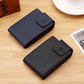 Wallet with RFID Blocking Technology and ID Window, Snap Closure